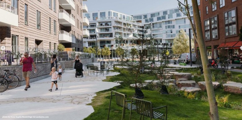 CONCRETE COASTLINE STREET WITH NATURAL PLAYGROUND (before)