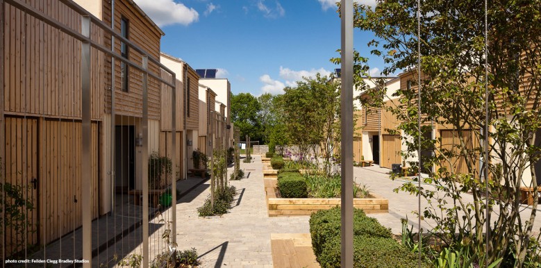 TIMBER CLAD SHARED SPACE (before)