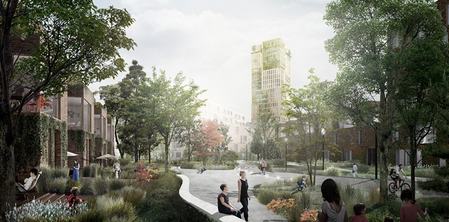 Mixed urban space (before)